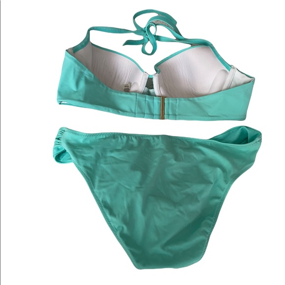 Teal Victoria’s Secret bikini, top 34C and bottom size medium - Picture 3 of 5